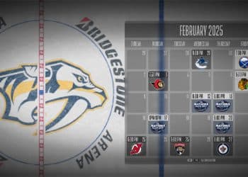 Predators Home Games in February 2025: A Month of Hockey Magic at Bridgestone Arena